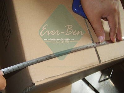 bulk rain jacket packing carton